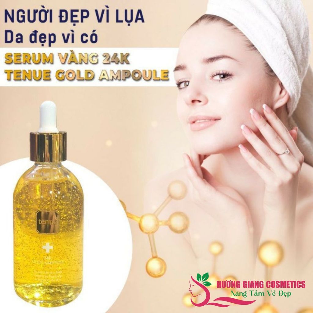 Serum Tinh Chất Vàng 24k TENUE GOLD AMPOULE Chống Lão Hóa 100ml