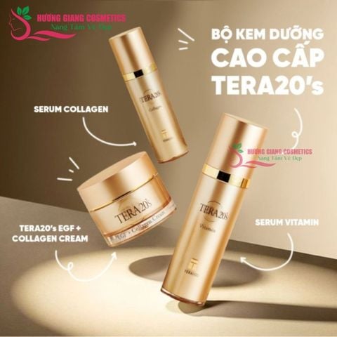 Bộ Dưỡng Trắng Da Và Chống Lão Hoá TERA20'S