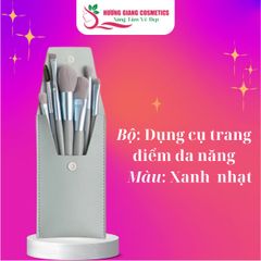 Bộ Cọ Trang Điểm 8 Cây Đa Năng, Lông Cọ Mềm, Nhỏ Gọn, Tiện Lợi Bỏ Túi