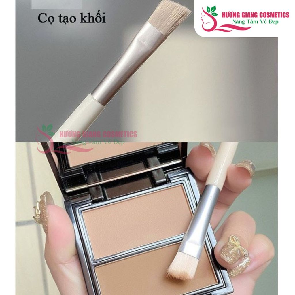 Bộ Cọ Trang Điểm 8 Cây Đa Năng, Lông Cọ Mềm, Nhỏ Gọn, Tiện Lợi Bỏ Túi