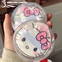 Bông mút trang điểm hình mèo Hello Kitty