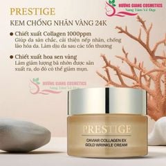 Kem Dưỡng Da Chống Nhăn Prestige Vàng Caviar Collagen Ex Cream 50g