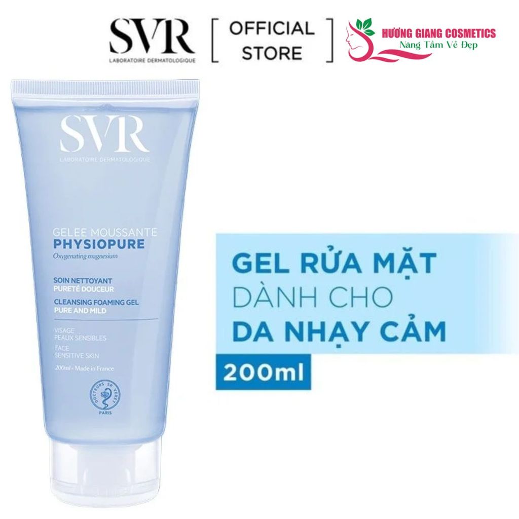 Sữa Rửa Mặt SVR Dành Cho Da Nhạy Cảm 200ml-Xanh Dương