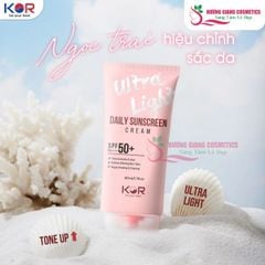 Kem Chống Nắng Kor Ultra Light Daily Sunscreen Cream SPF50+ PA ++++