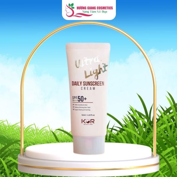 Kem Chống Nắng Kor Ultra Light Daily Sunscreen Cream SPF50+ PA ++++