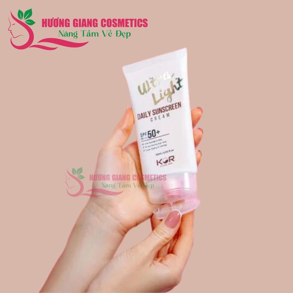 Kem Chống Nắng Kor Ultra Light Daily Sunscreen Cream SPF50+ PA ++++