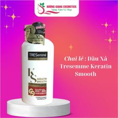 Dầu Gội Xả  Giúp Tóc Vào Nếp Suôn Mượt Tresemmé Keratin  420ml