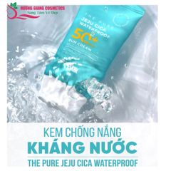 Kem Chống Nắng Kháng Nước Pretty Skin The Pure Jeju Cica Sun Cream 50ml