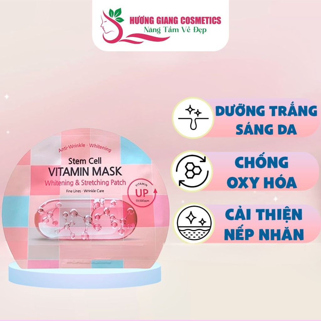Mặt Nạ Banobagi Stem Cell Vitamin Giúp Giảm Nếp Nhăn Làm Da Tươi Trẻ
