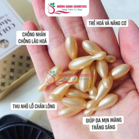 Serum Collagen Tươi JM Collagen Multi Vita Capsule Ampoule Vỉ 12 viên