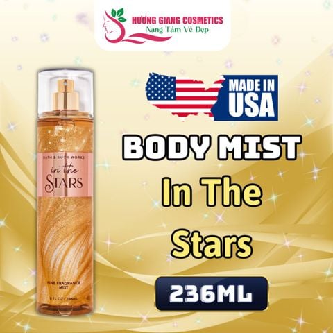 Xịt Thơm Body Toàn Thân Hương Nước Hoa Body Mist In The Stars 236ml