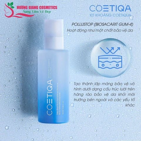 Xịt Khoáng Dưỡng Ẩm COETIQA 100ml Cấp Ẩm, Làm Dịu Mát Cho Da Nhạy Cảm