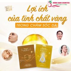 Mặt Nạ Dưỡng Da Serum Tinh Chất Vàng TERA20’s Thải Độc Cho Da