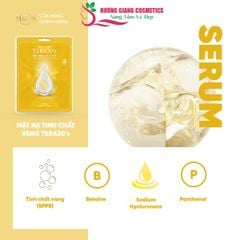 Mặt Nạ Dưỡng Da Serum Tinh Chất Vàng TERA20’s Thải Độc Cho Da
