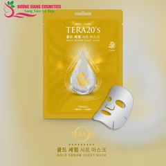 Mặt Nạ Dưỡng Da Serum Tinh Chất Vàng TERA20’s Thải Độc Cho Da