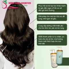 Dầu Gội Xả Phục Hồi Tóc Hư Tổn Nặng Voudioty Keratin X9 500ml