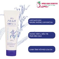 Sữa Rửa Mặt Reihaku Hatomugi Moisturizing & Facial Washing 170g
