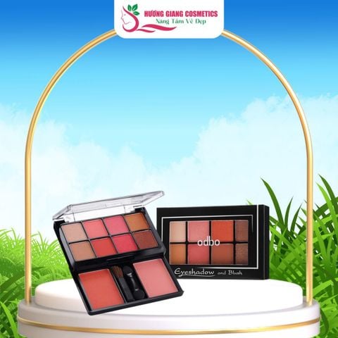 Bảng Phấn Mắt 2 Tầng Odbo Daily Fun Pocket Shadow X Brown OD1042