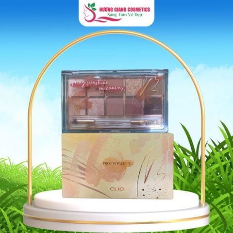 Bảng Phấn Mắt Clio Pro Eye Palette – No.15 Sping Sunshine On Canvas