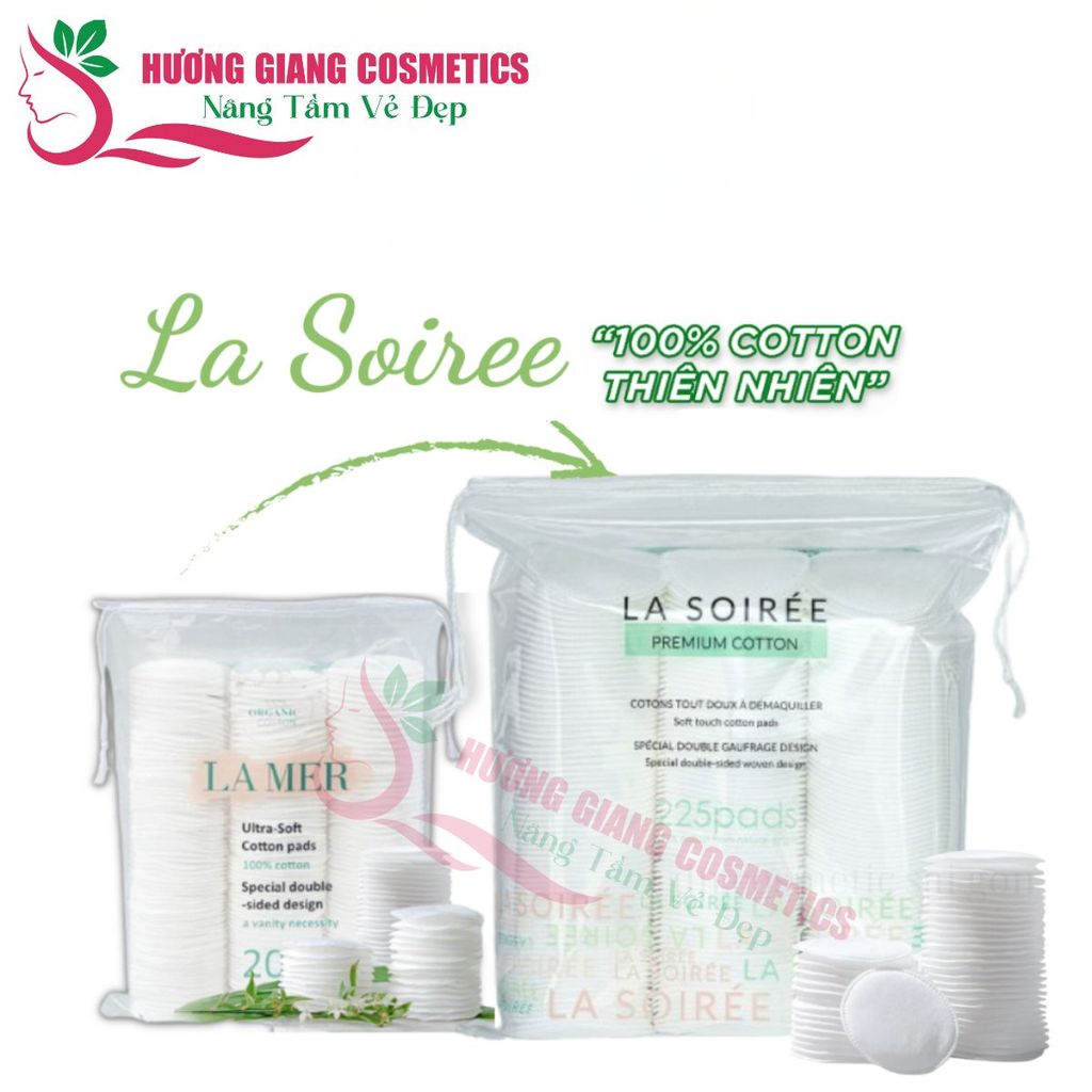 Bông tẩy Trang La Soirée- 225 miếng