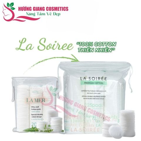 Bông tẩy Trang La Soirée- 225 miếng