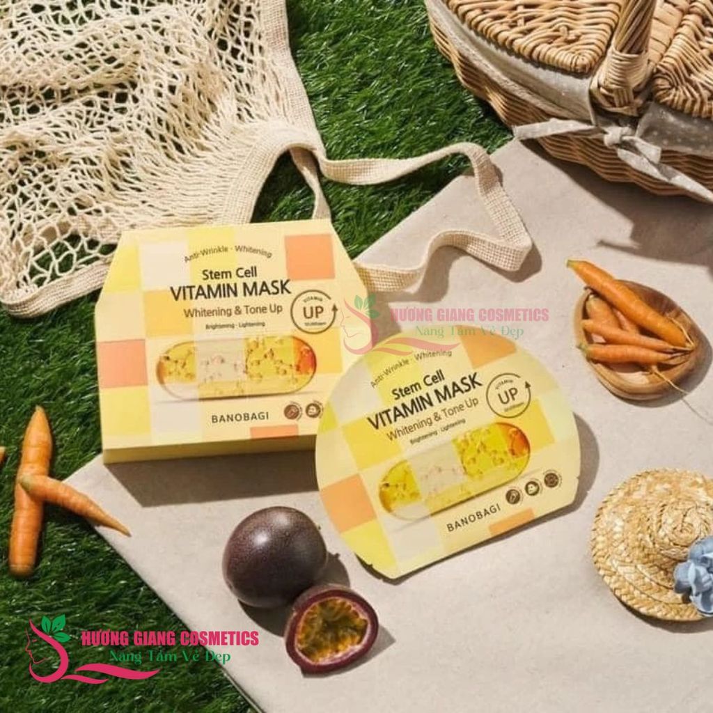 Mặt Nạ Banobagi Stem Cell Vitamin Giúp Dưỡng Trắng Và Nâng Tông Da