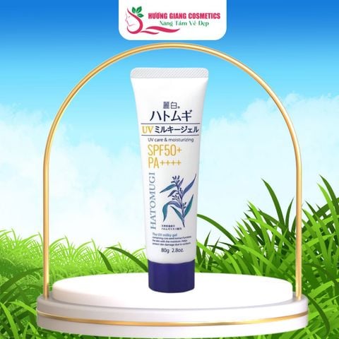 Kem Chống Nắng, Dưỡng Ẩm Và Làm Sáng Da Hatomugi SPF50+ PA++++ 80g