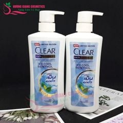 Dầu gội trị sạch gầu Clear Hương Chanh Bạc Hà 400ml Thái Lan