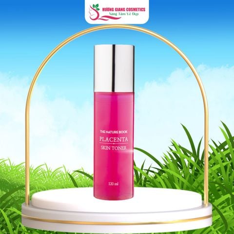 Nước Hoa Hồng Chiết Xuất Nhau Thai Cừu The Nature Book Placenta-120ml