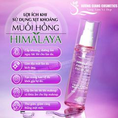 Xịt Khoáng Muối Hồng Himalaya The Nature Book Hàn Quốc - 100ml