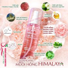 Xịt Khoáng Muối Hồng Himalaya The Nature Book Hàn Quốc - 100ml
