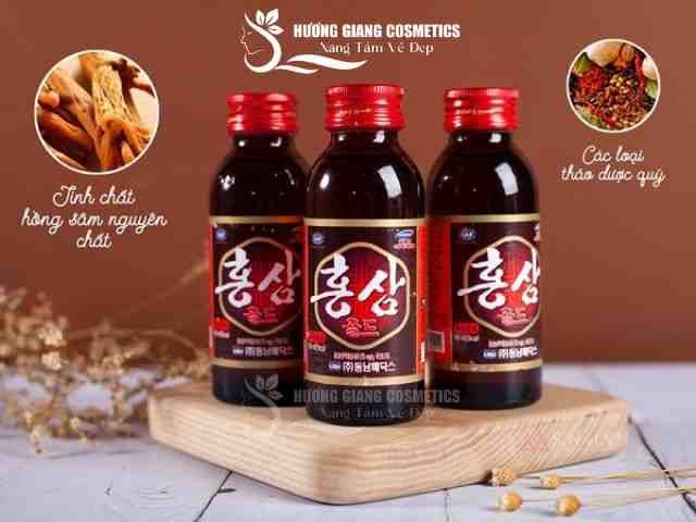 Nước Hồng Sâm Extra Gold Kwangdong 10 chaix100ml