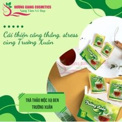 Trà Thảo Mộc Xạ Đen Trường Xuân Giúp Thanh Nhiệt Giải Độc