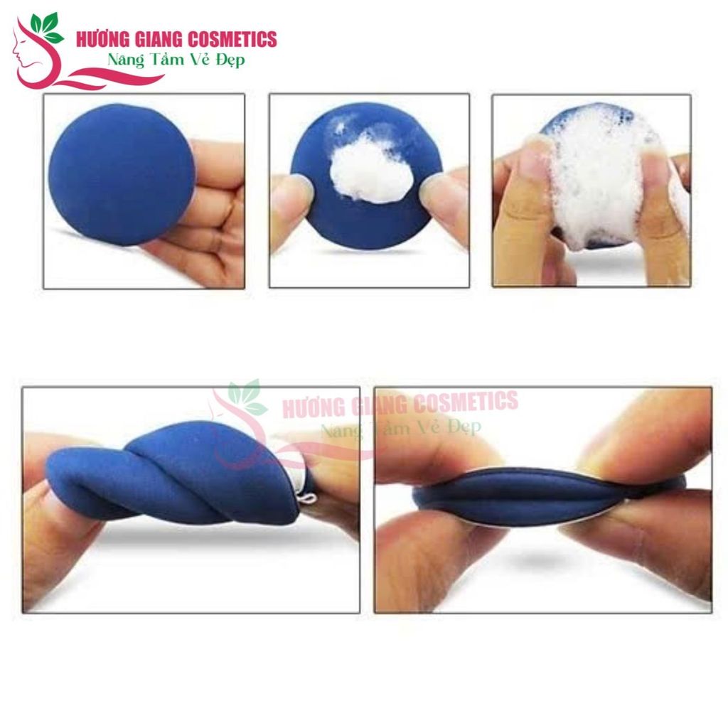 Bông Phấn Round Nbr Puff  # Hình Tròn