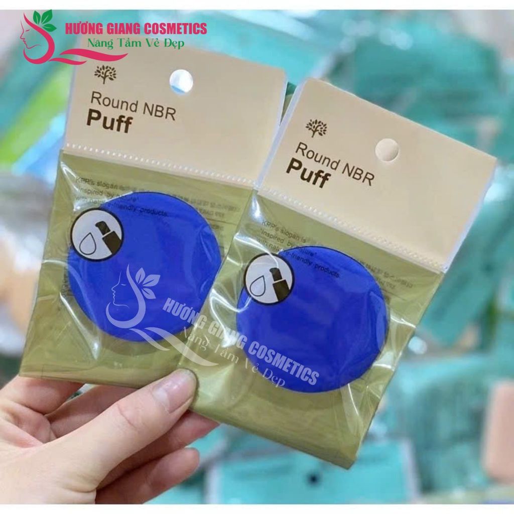 Bông Phấn Round Nbr Puff  # Hình Tròn
