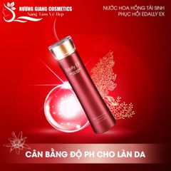 Nước hoa hồng tái sinh, phục hồi Edally Ex Hàn Quốc 150 ml