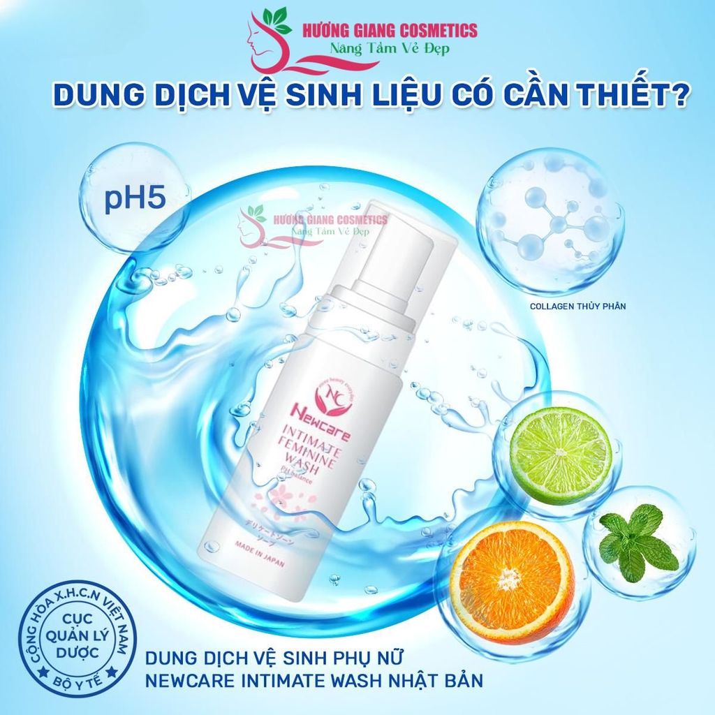 Dung Dịch Vệ Sinh Phụ Nữ Newcare Intimate Feminine Wash 130ml