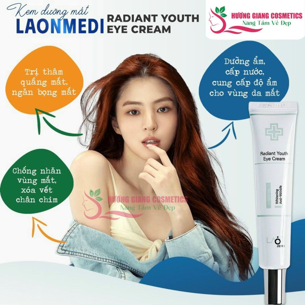 Kem Dưỡng Da Vùng Mắt Chống lão hóa, xóa quẩng thâm LAONMEDI Hàn Quốc