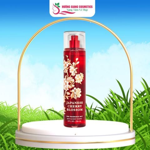 Xịt Thơm Body Toàn Thân Hương Nước Hoa Body Mist Japanese Cherry 236ml