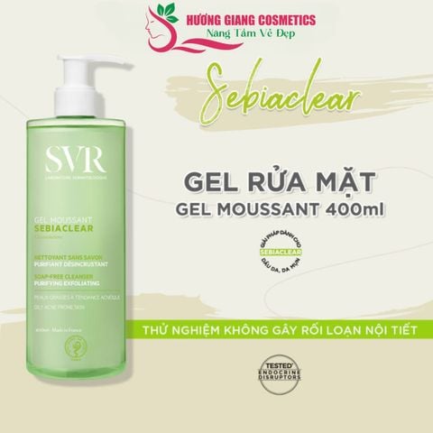 Sữa Rửa Mặt SVR Không Chứa Xà Phòng Cho Da Dầu -Xanh Lá