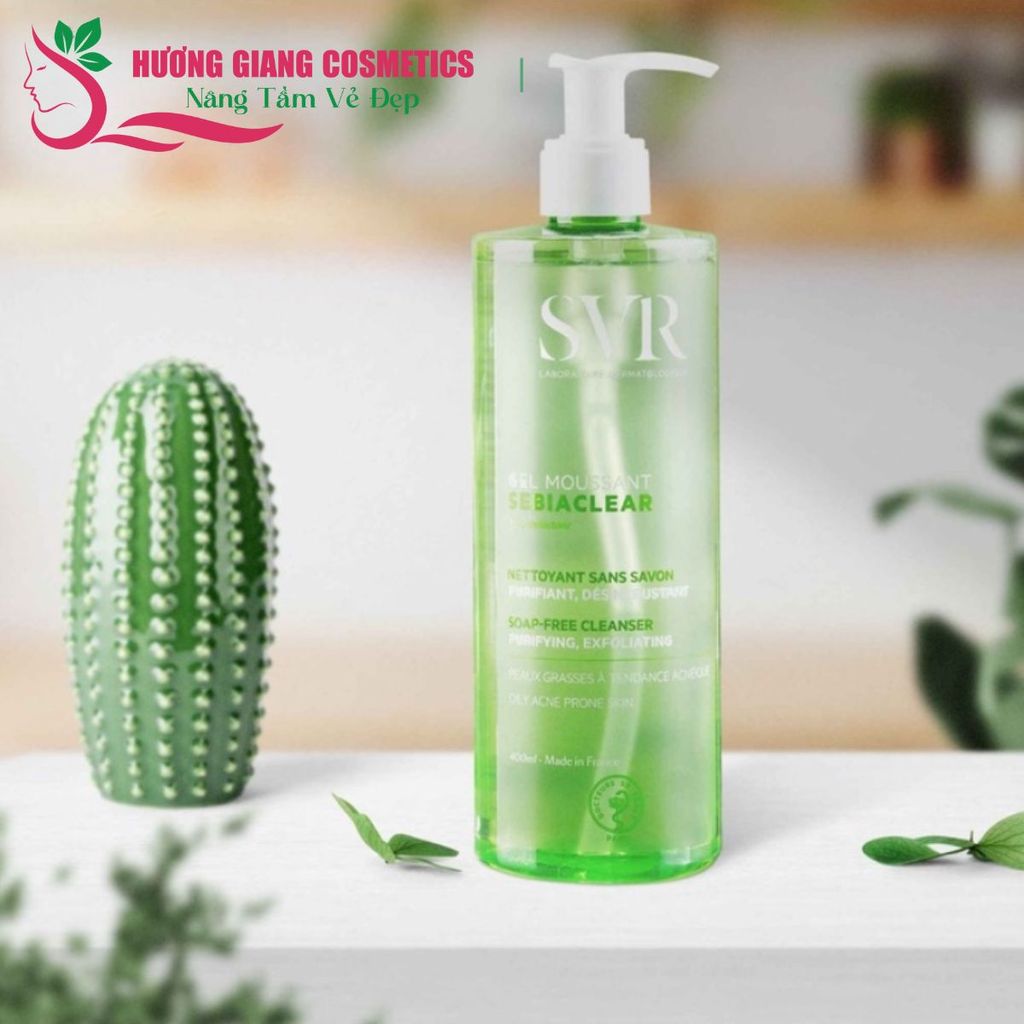 Sữa Rửa Mặt SVR Không Chứa Xà Phòng Cho Da Dầu 200ml-Xanh Lá