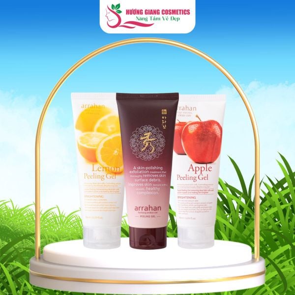 Gel Tẩy Tế Bào Chết Arrahan Hương Chanh Lemon Peeling Gel 180ml