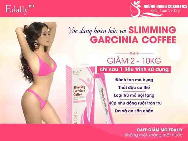 Cafe Giảm Cân Và Thải Độc Slimming Garcinia Coffee Edally BH Hàn Quốc