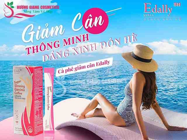Cafe Giảm Cân Và Thải Độc Slimming Garcinia Coffee Edally BH Hàn Quốc