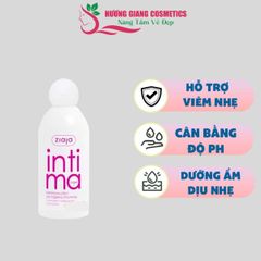 Dung Dịch Vệ Sinh Ziaja Intima Khử Mùi Dưỡng Ẩm Giảm Ngứa Rát 200ml