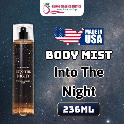 Xịt Thơm Body Toàn Thân Hương Nước Hoa Body Mist Into The Night 236ml