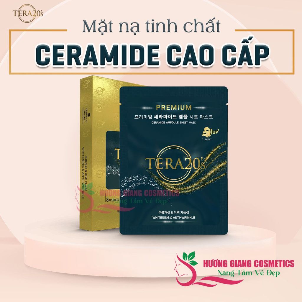 Mặt Nạ Dưỡng Da Serum Tinh Chất Ceramide TERA20’s Cấp Ẩm, Phục Hồi Da