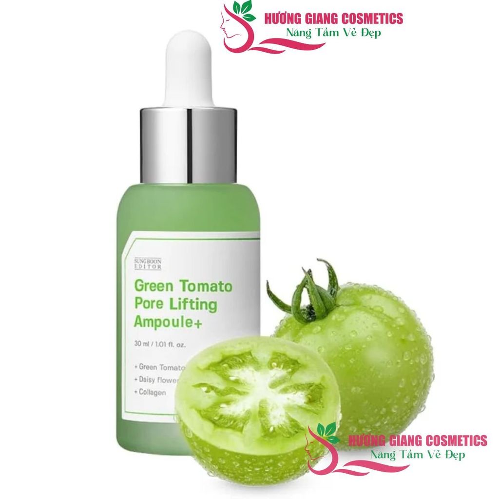 Tinh Chất Serum Cà Chua Xanh Sungboon Làm Thu Nhỏ Lỗ Chân Lông Và Sáng Da 40ml