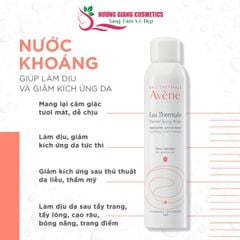Xịt Khoáng AVENE Eau Thermale Pháp Cấp Nước & Giảm Kích Ứng 300ml