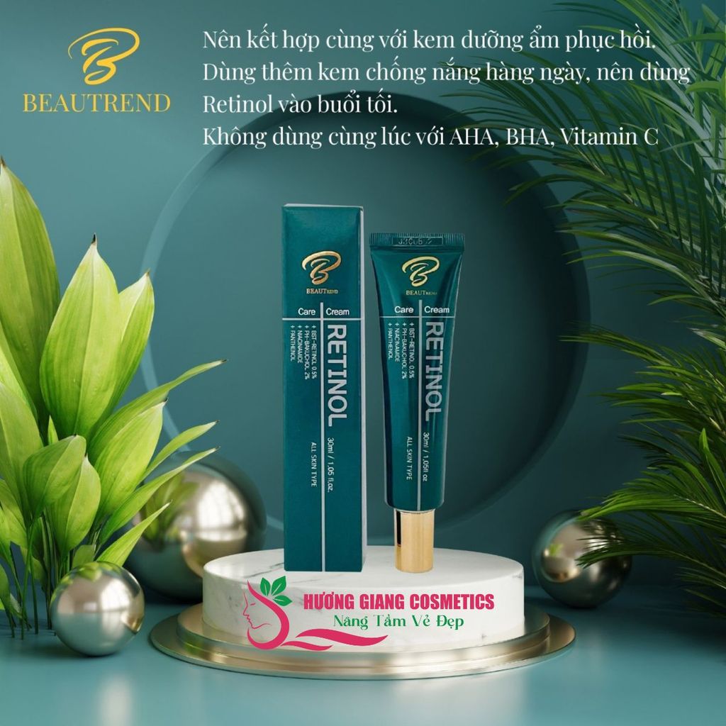 Kem Dưỡng Trắng Da Retinol BEAUTREND Tái Tạo Collagen Hàn Quốc (30ml)